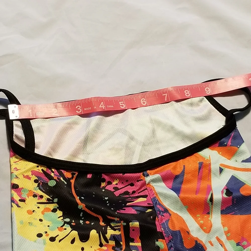 Abstract Print Neck Gaiter/Face Mask